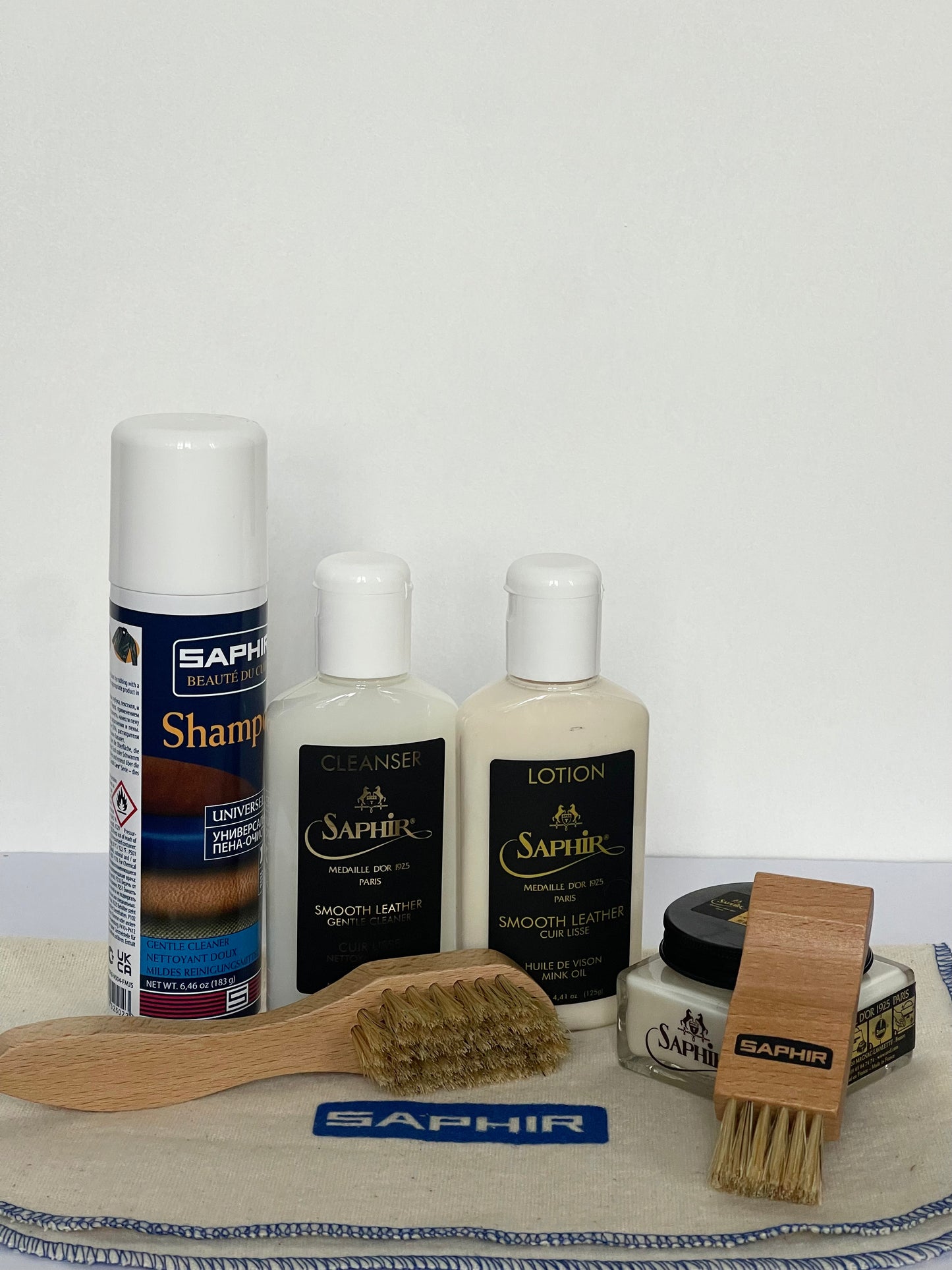 Kit d’entretien cuir lisse